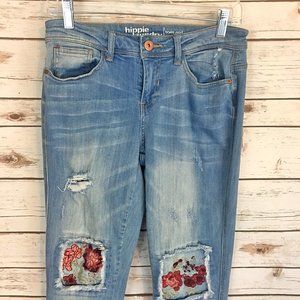 Hippie Laundry Tom Girl Jeans - Distressed Denim